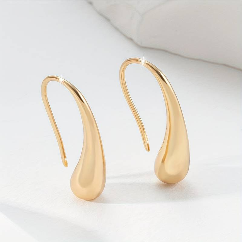 Vintage Gold Dangle Earrings
