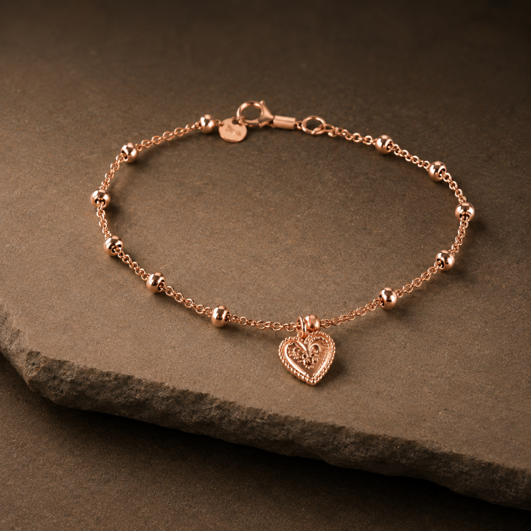 Devotion Heart Gold Bracelet