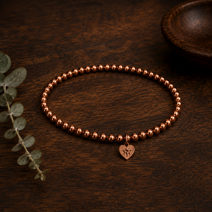 Little Heart Gold Anklet