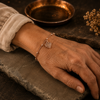 Devotion Heart Gold Bracelet