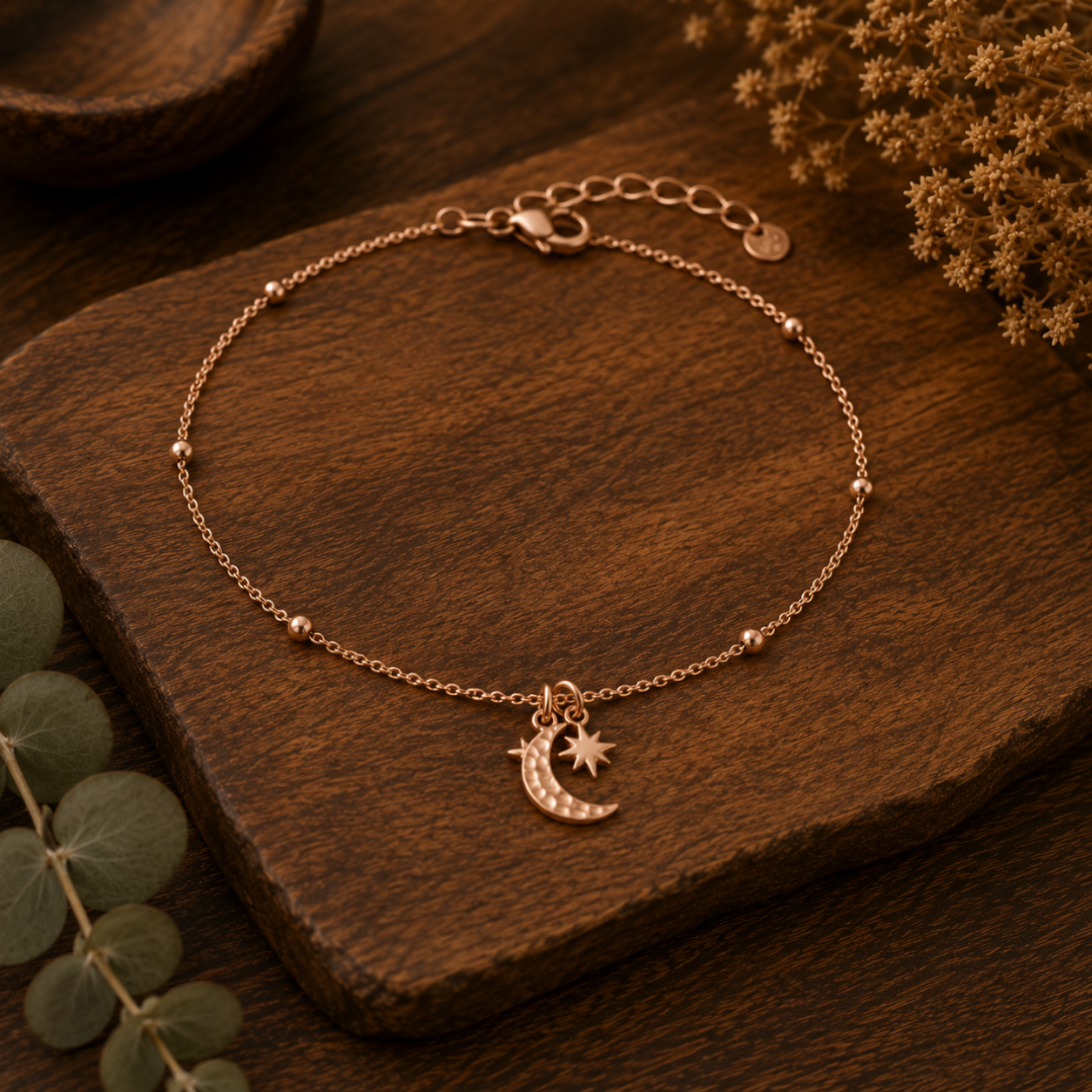 Moonlight Gold Anklet