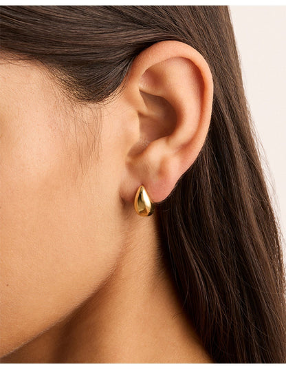 Mato Drop Earrings - Gold