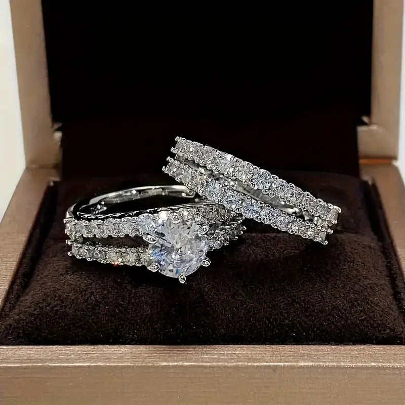 The Eternal Shine Ring Set | Gold
