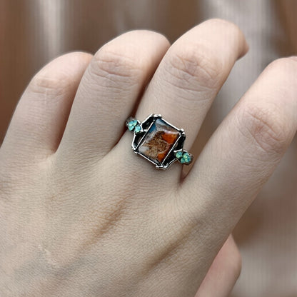 Bohemian Vintage Stone Ring