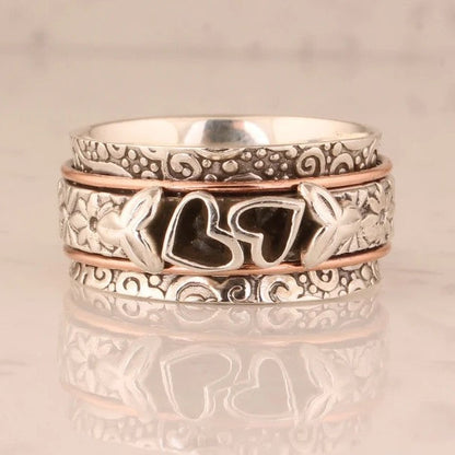 Engraved Silver Heritage Ring