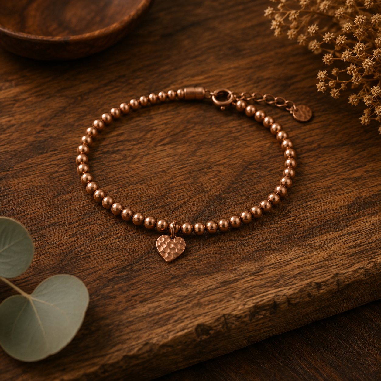 Sweetheart Beaded Bracelet