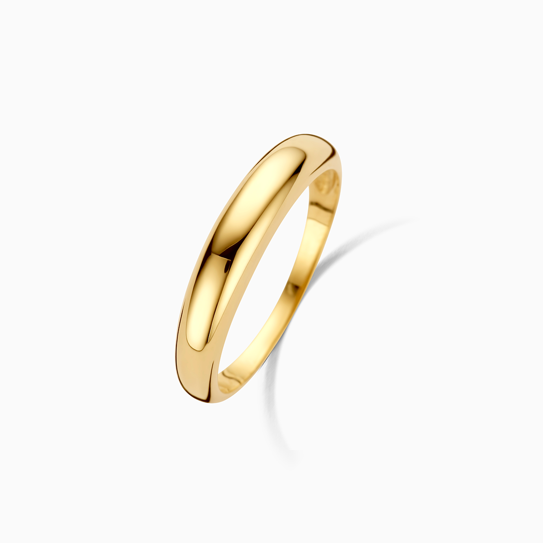 Midi Dome Ring - Gold