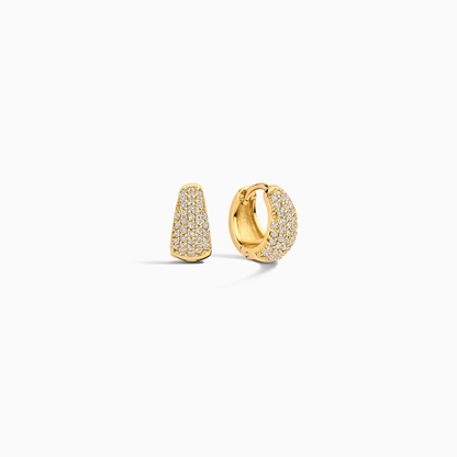Jules Mini Hoops - Gold