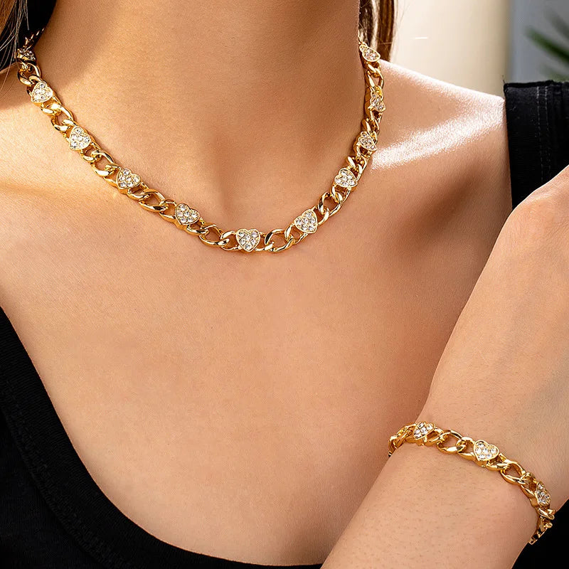 The Prestige Gold & Crystal Set