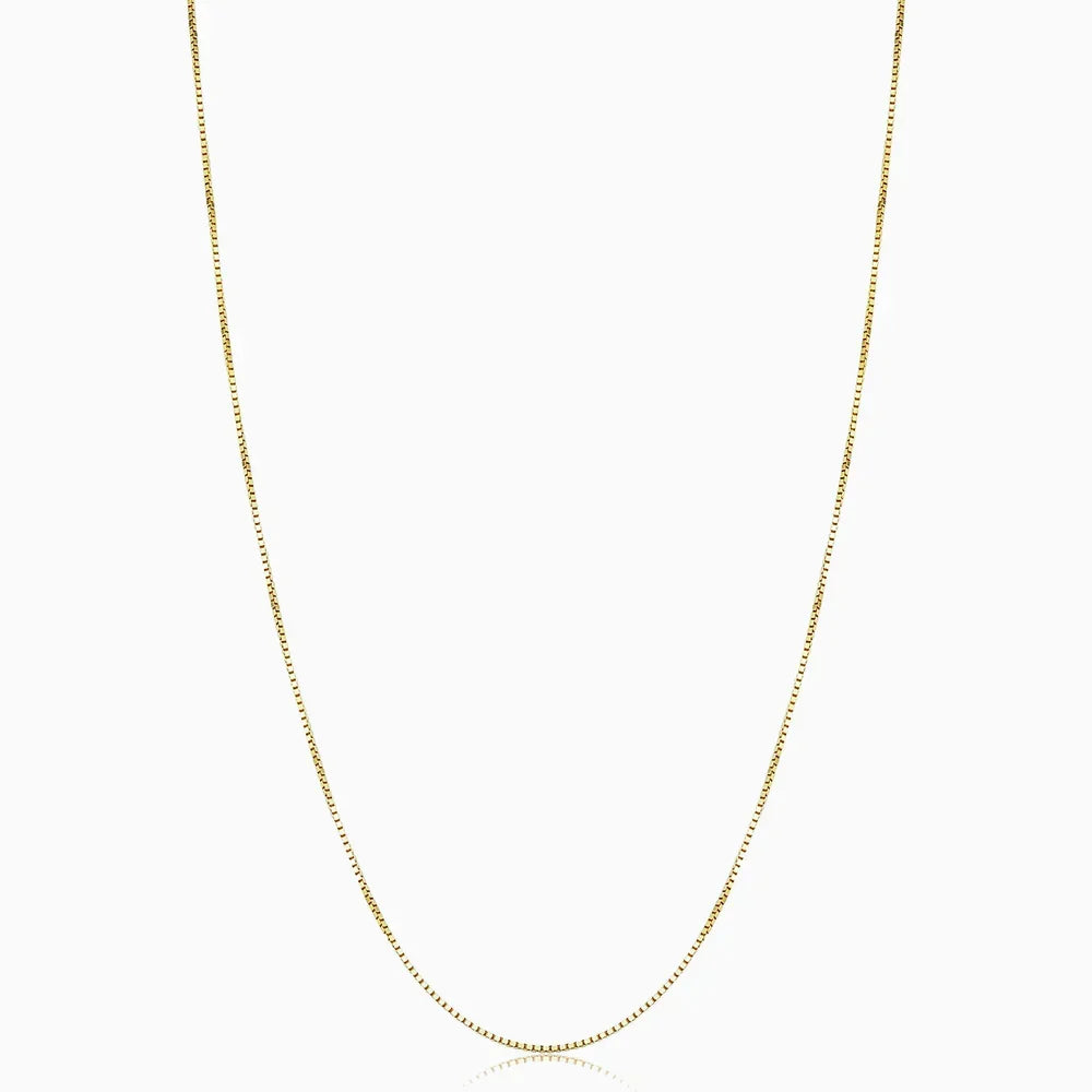 Bodega Box Necklace - Gold