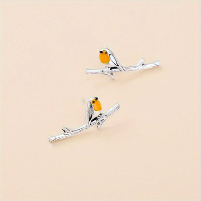 Cartoon Bird Earrings