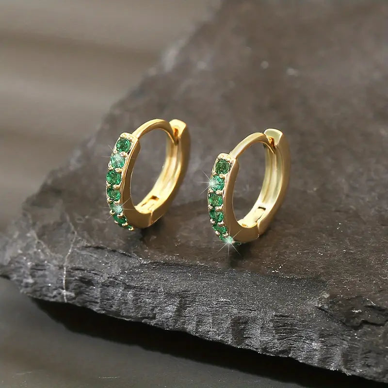 Coastal-Inspired Gold Drop Earrings