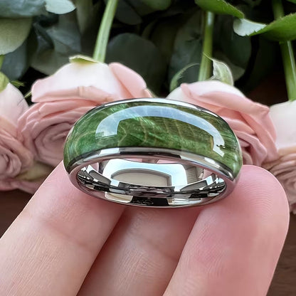 Emerald Serenity Woodland Ring