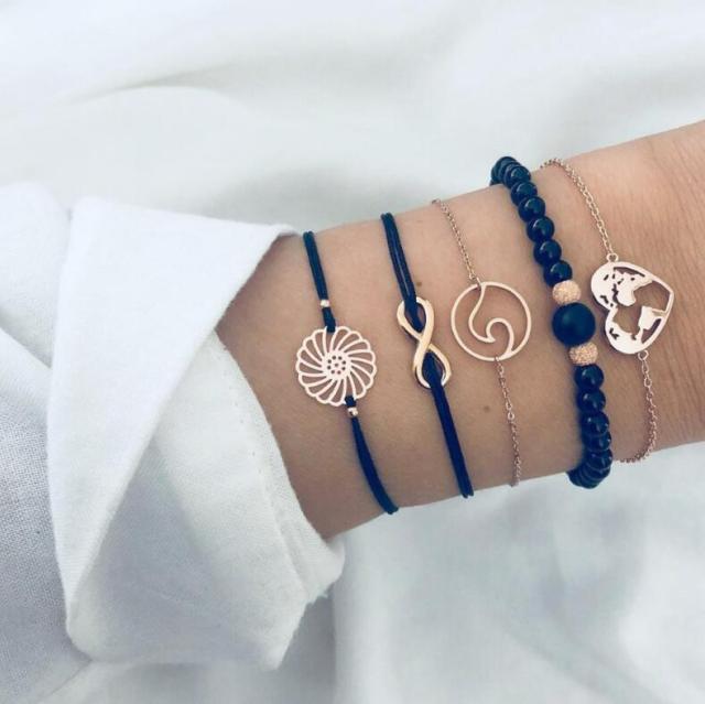 Pack of 5 Unique Bracelets