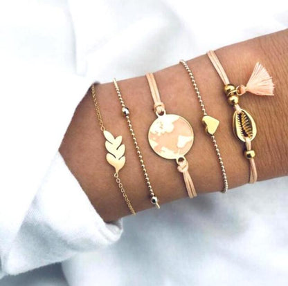Pack of 5 Unique Bracelets
